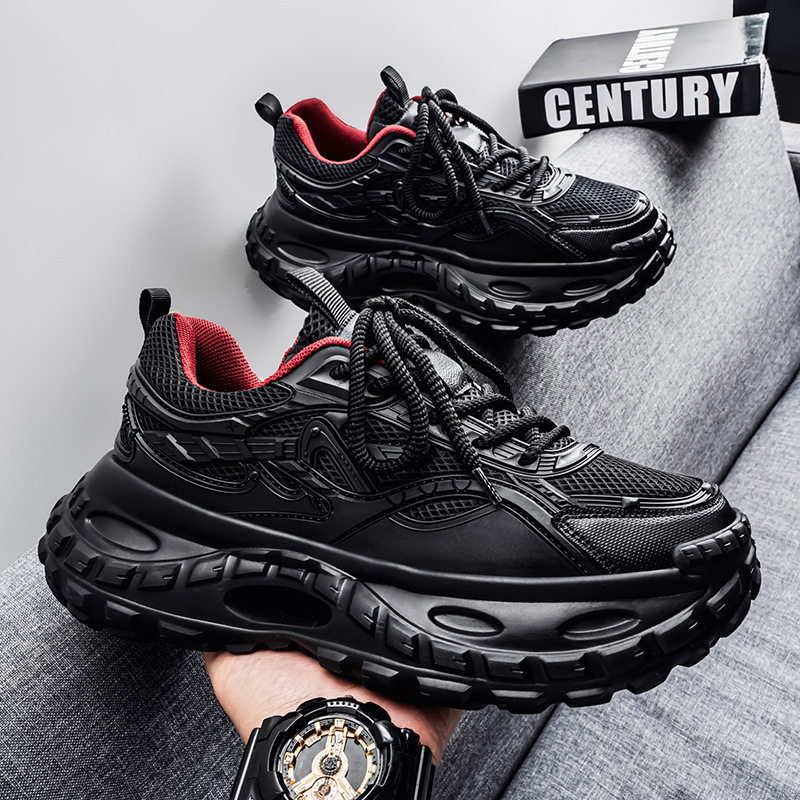 Vyriski platforminiai bateliai sportui ir laisvalaikiui, tekstilinė viršutinė dalis, raišteliai, guminis padas, žemas kulnas 1-3 cm