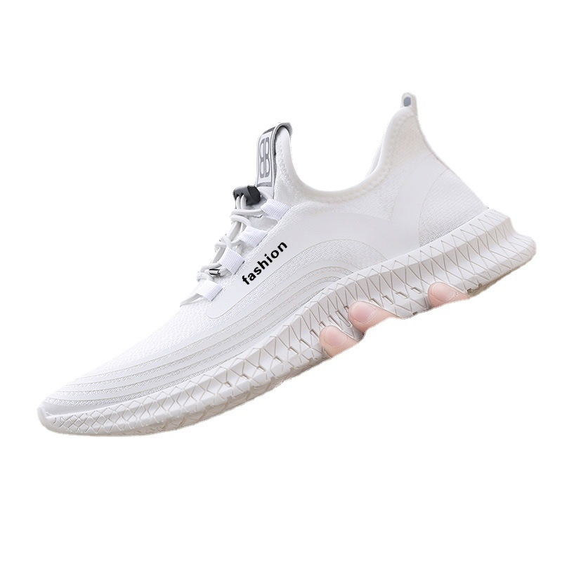 Muške prozračne tenisice za sport i casual — lagane, protuklizne, EVA uložak, gumena potplat, vezanje šnire, proljeće-ljeto-jesen