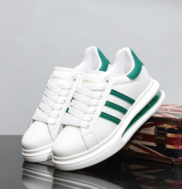 Unisex bateliai su stora padu: aukščio didinimas, mikropluošto viršus, PU įdėklas, vidutinio šašto aukštis 3–7 cm