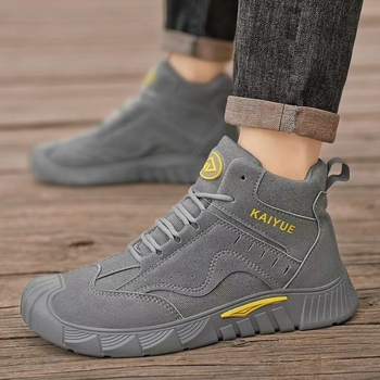 Muške cipele za zaštitu na radu - Prozračni gornji dio od mreže, lake, potplat injekcijski oblikovan, vezanje, nizak profil