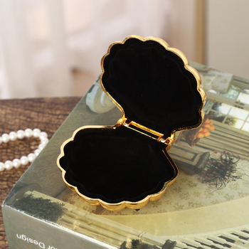 Shell kutija za nakit, cinkova legura, nordijski stil, tvrda