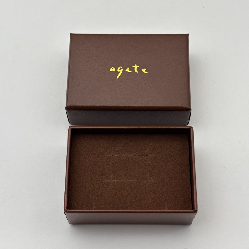 Agete Δερμάτινο Κουτί Συσκευασίας Κοσμημάτων για Κολιέ και Κρεμαστό