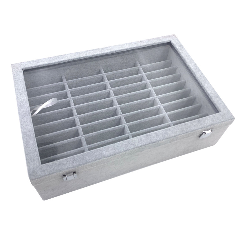 Κουτί Αποθήκευσης 40 Θέσεων για Βραχιόλια — Παρουσίαση Κοσμημάτων, Συνθετικά Υλικά, Μεταφορική Συσκευασία, Θήκη Συσκευασίας, Ανοχή 3–5 mm