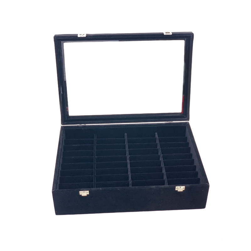 Κουτί Αποθήκευσης 40 Θέσεων για Βραχιόλια — Παρουσίαση Κοσμημάτων, Συνθετικά Υλικά, Μεταφορική Συσκευασία, Θήκη Συσκευασίας, Ανοχή 3–5 mm