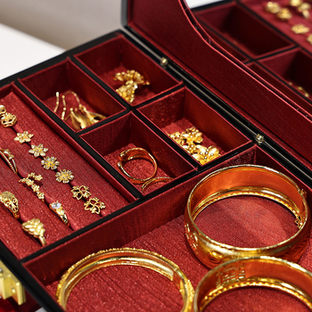 Drvena kutija za izlaganje nakita za lančiće i prstene, prodajno pakiranje, kutija za nakit, za vjenčanja i proslave