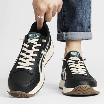 Muške sportske casual tenisice s debelim potplatom, prozračne, protuklizne, EVA uložak, gornji dio od super vlakna