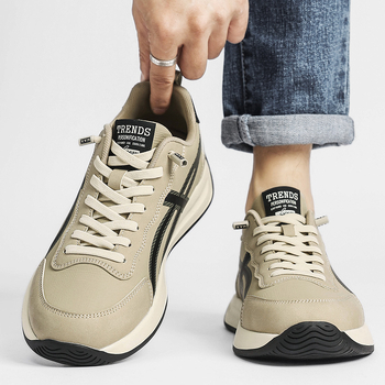 Muške sportske casual tenisice s debelim potplatom, prozračne, protuklizne, EVA uložak, gornji dio od super vlakna