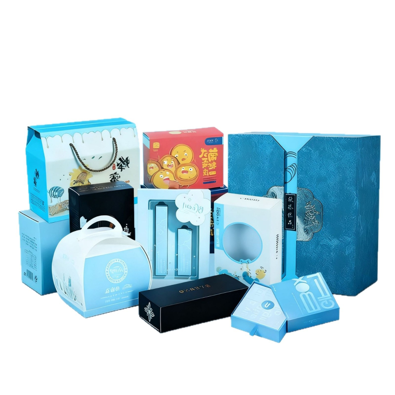 Cutie de ambalaj pentru bijuterii - Personalizabilă cu imprimare de logo, Hârtie/carton 150G-300G, Ambalaj interior