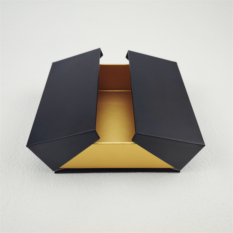 Visokokvalitetna magnetna kutija za nakit s preklopnim poklopom, kartonasta kutija, prilagodljiva