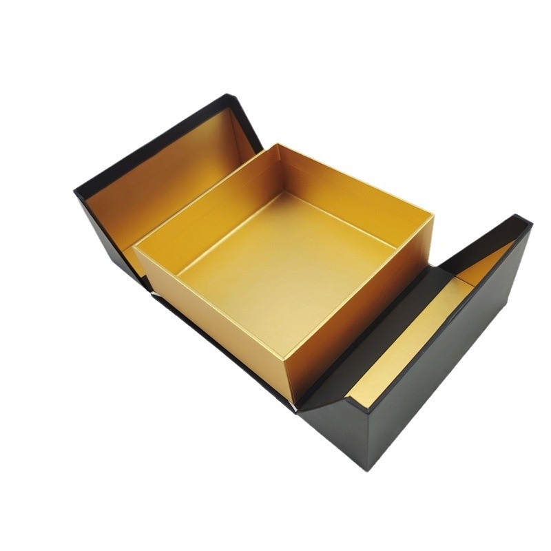 Visokokvalitetna magnetna kutija za nakit s preklopnim poklopom, kartonasta kutija, prilagodljiva