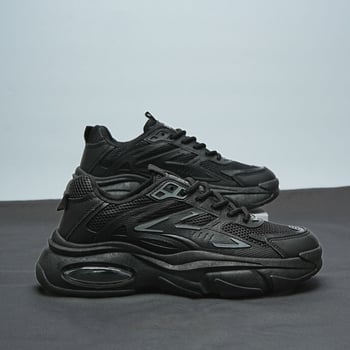 Muške tenisice s mrežastim gornjim dijelom, niski profil, vezanje, plastična potplat, proljeće-ljeto 2025