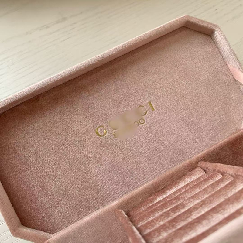 Ροζ βελούδινο κουτί κοσμημάτων – μοντέλο SRA222, ABS υλικό, σκληρό περίβλημα, κατάλληλο δώρο για γάμους και ταξίδια