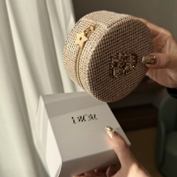 Kutija za nakit – poklon set s vrećicom na šnurom – Lagani luksuzni stil | Materijal: Drugo | Marka: Drugo