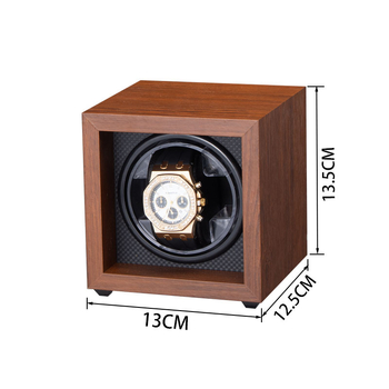 Κουτί περιέλιξης μηχανικών ρολογιών, ξύλινο, αθόρυβο και αντιμαγνητικό, για αποθήκευση κοσμημάτων
