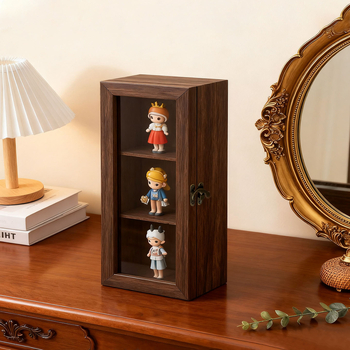 Cutie de bijuterii din lemn cu compartiment pentru brățări (Material: Lemn; Duritatea: Moale)