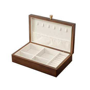 Ξύλινο κουτί κοσμημάτων, νέος κινεζικός στυλ, κατάλληλο για γάμους και ταξίδια