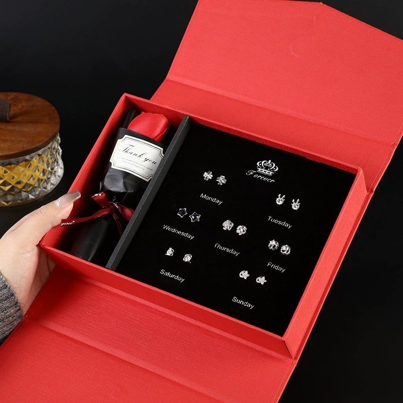 Κουτί για σκουλαρίκια, κατασκευή από χαρτί/χαρτόνι, λιανική συσκευασία, συσκευασία κοσμημάτων