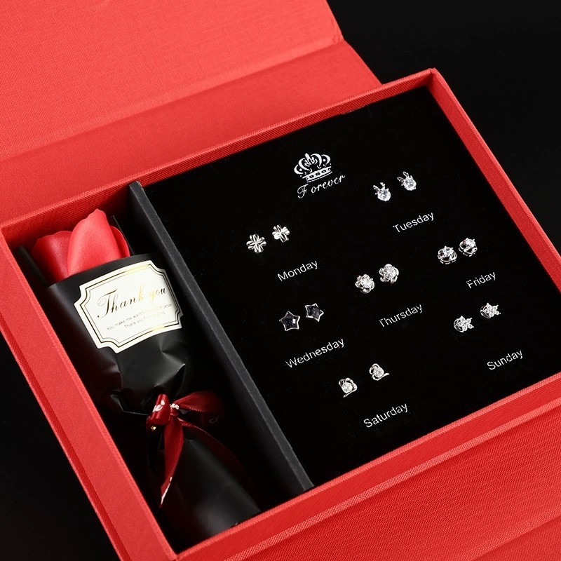 Κουτί για σκουλαρίκια, κατασκευή από χαρτί/χαρτόνι, λιανική συσκευασία, συσκευασία κοσμημάτων