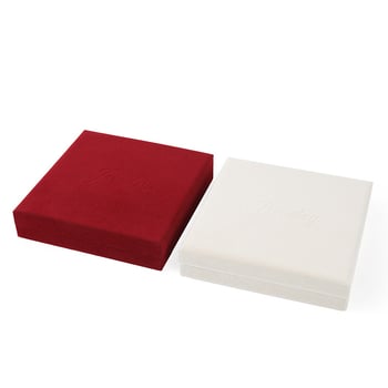 Kutija za bisernu ogrlicu s flanelnom unutrašnjosti, kružni dizajn srca, trodijelni set, pakiranje nakita