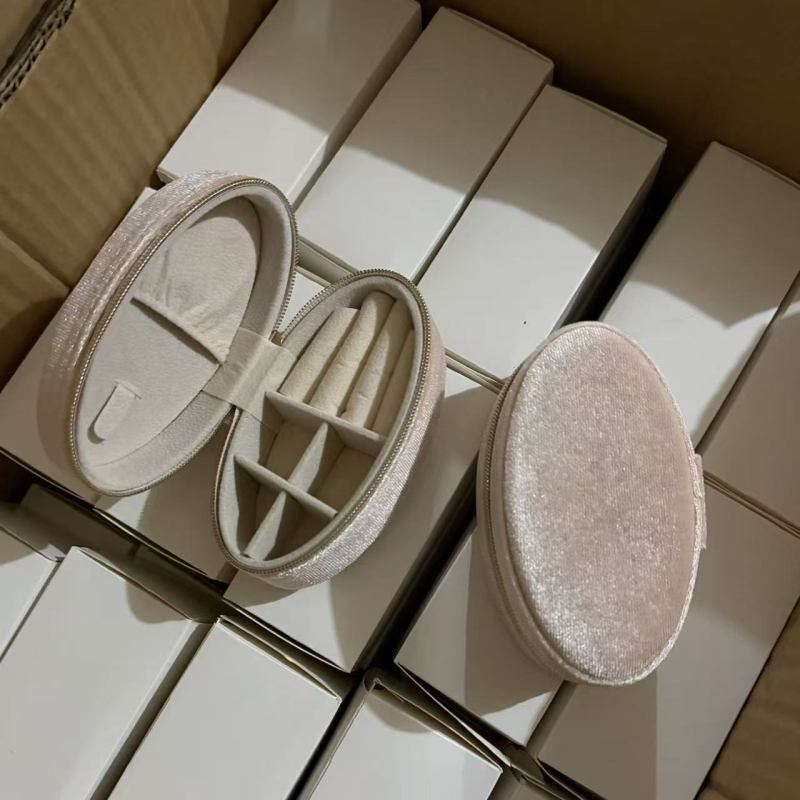 Ovalna jajolika kutija za nakit - Model: Oval Goose Egg, Opušten stil, Čvrsta konstrukcija