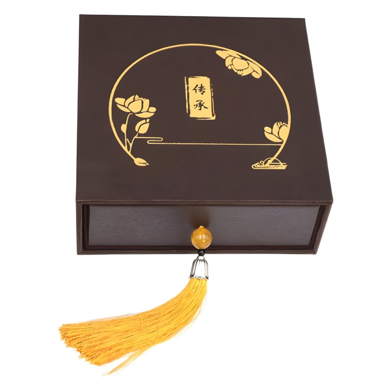 Kutija za nakit s ladicom – platno, podrijetlo Dongguan, kutija za pakiranje, pakiranje nakita