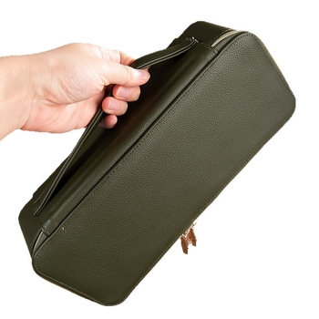 Cutie pentru bijuterii, material Cortical, stil relaxat, textură moale, design simplu