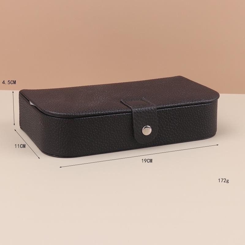 Kutija za nakit 0520 (Materijal: Cortex, Stil: Leisure, Uzorak: Pruge)