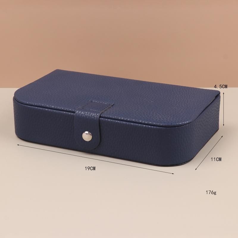 Kutija za nakit 0520 (Materijal: Cortex, Stil: Leisure, Uzorak: Pruge)