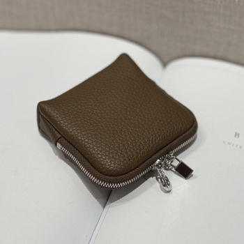 Torba za nakit od prave kože, klasične clutch torbice, mekana, lagana za nošenje lančića i narukvica
