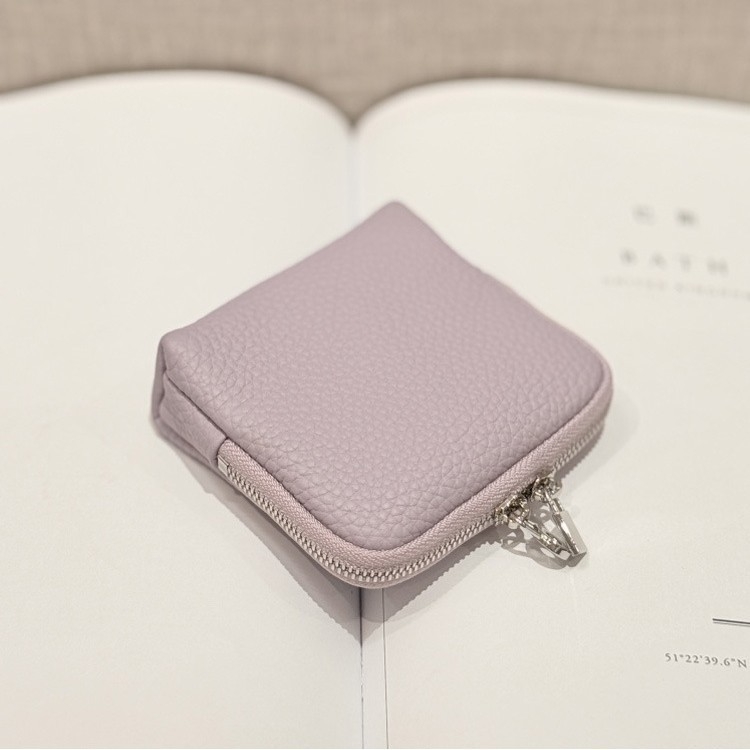 Torba za nakit od prave kože, klasične clutch torbice, mekana, lagana za nošenje lančića i narukvica