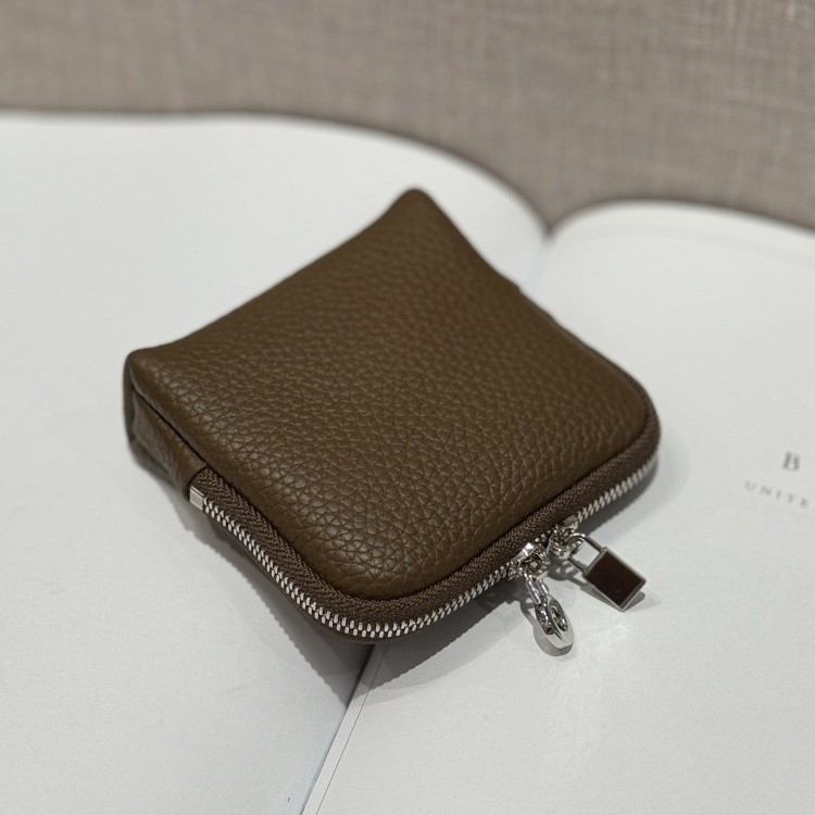 Torba za nakit od prave kože, klasične clutch torbice, mekana, lagana za nošenje lančića i narukvica