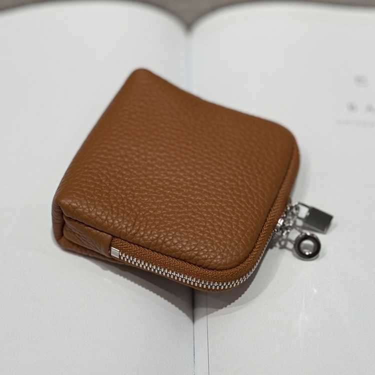 Torba za nakit od prave kože, klasične clutch torbice, mekana, lagana za nošenje lančića i narukvica