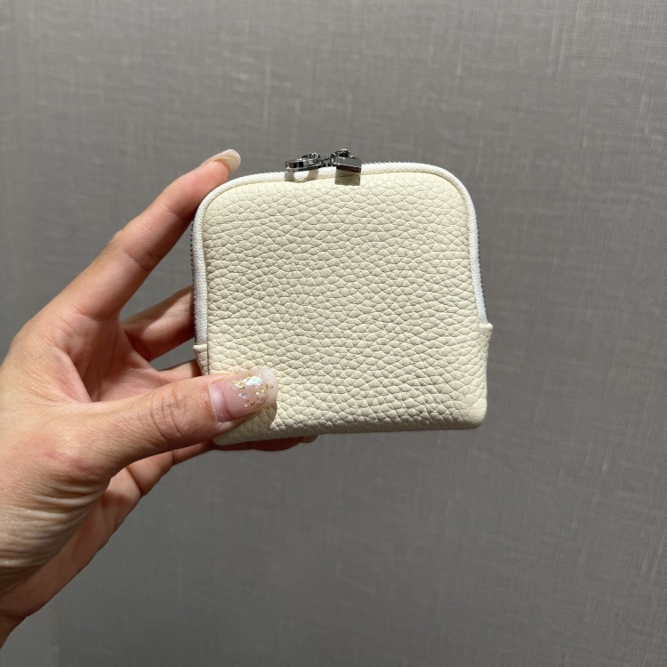 Torba za nakit od prave kože, klasične clutch torbice, mekana, lagana za nošenje lančića i narukvica