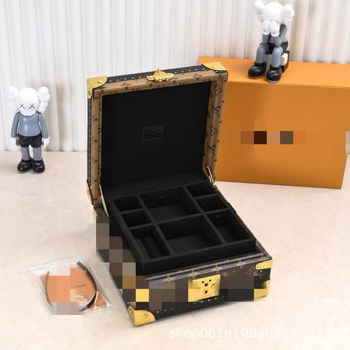 Cutie pentru inele din lemn, simplă și modernă, cutie de bijuterii