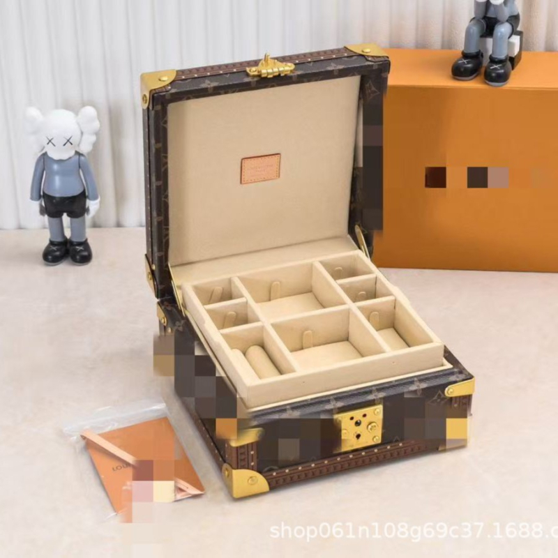 Cutie pentru inele din lemn, simplă și modernă, cutie de bijuterii