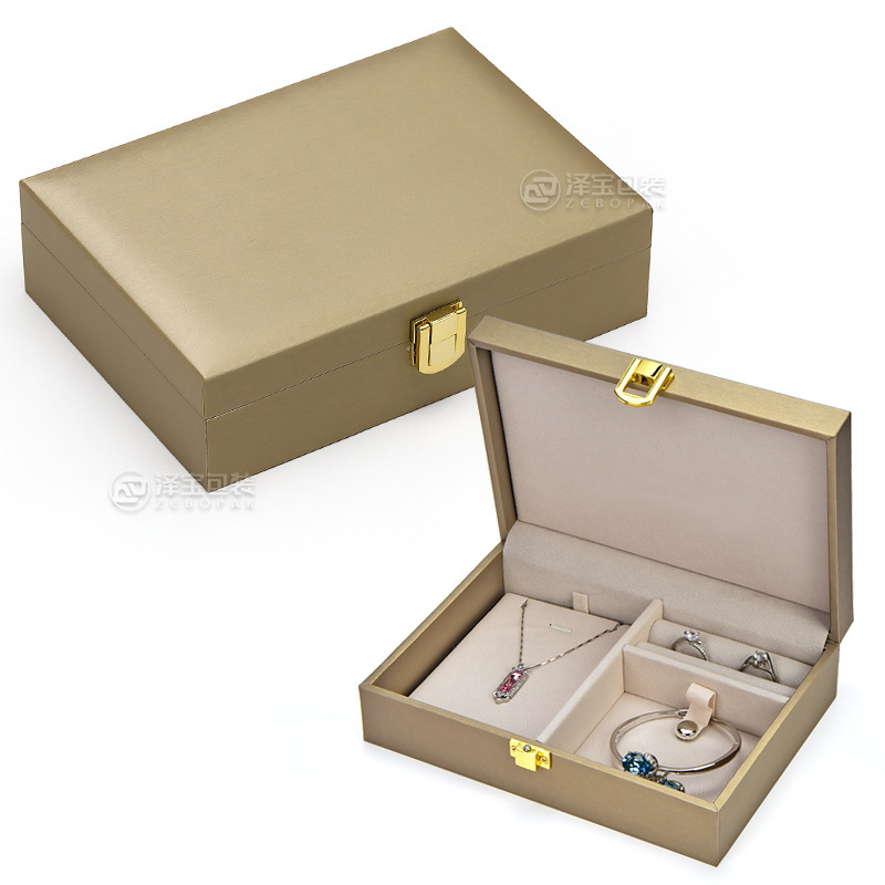 ZEBO PAK Θήκη Κοσμημάτων από φλάνελ με διπλό συρτάρι και καθρέφτη – για βραχιόλια, δαχτυλίδια και μενταγιόν