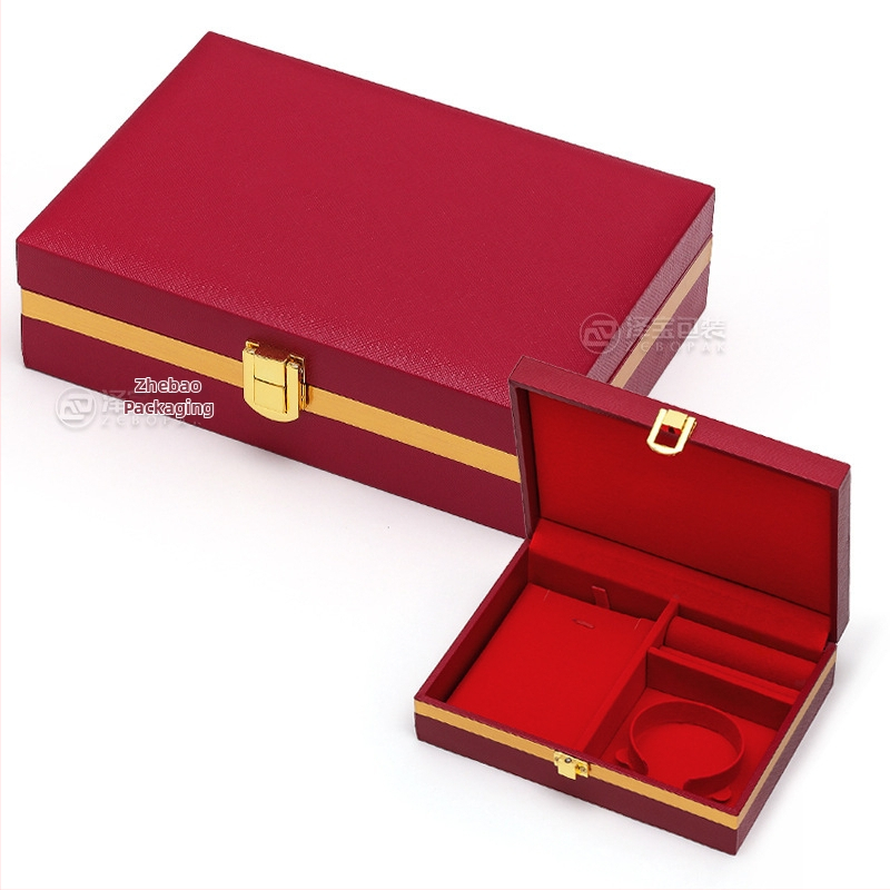 ZEBO PAK Θήκη Κοσμημάτων από φλάνελ με διπλό συρτάρι και καθρέφτη – για βραχιόλια, δαχτυλίδια και μενταγιόν