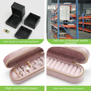 Swan velūra juvelieru uzglabāšanas kastīte – pārnēsājama ceļojumu kārba, velūrs, juvelieru organizētājs