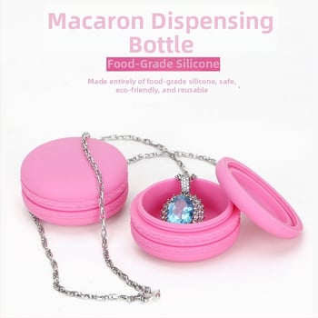 Macaron juvelieru kastīte — mīksts silikons, relaksēts stils, modelis Macaron