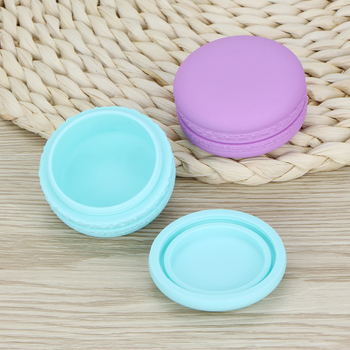 Macaron juvelieru kastīte — mīksts silikons, relaksēts stils, modelis Macaron