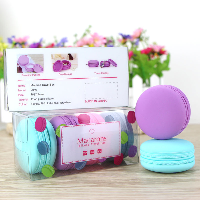 Macaron juvelieru kastīte — mīksts silikons, relaksēts stils, modelis Macaron