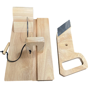 Rezač kobasica od hrastovine, rezač šunke od nehrđajućeg čelika, rezač voća, rezač kobasica, ručni rezač, rezač krastavaca, dizajn ručnog rezača