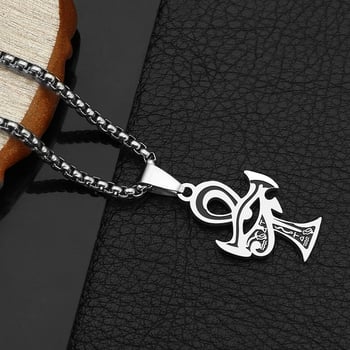 Comerț electronic transfrontalier european și american: colier din oțel inoxidabil cu pandantiv „Ochiul faraonului egiptean Horus”, nișă pentru bărbați