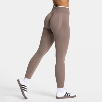 Pantaloni de yoga pentru sporturi în aer liber, pantaloni de yoga fitness fără cusături în stil european și american, pantaloni pentru femei cu talie înaltă și ridicare a șoldurilor în blocuri de culoare 