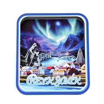 MZCT201-207 Tarpvalstybinis 3D medinis magnetinis šaldytuvo magnetas su miesto orientyru, turistinis suvenyrinis magnetinis lipdukas