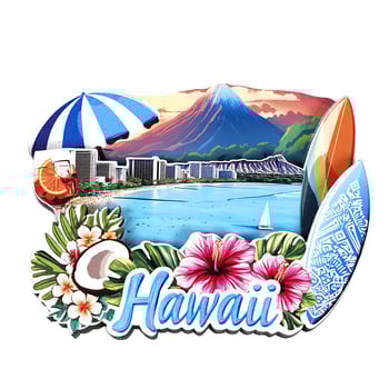 MZCT201-207 Tarpvalstybinis 3D medinis magnetinis šaldytuvo magnetas su miesto orientyru, turistinis suvenyrinis magnetinis lipdukas