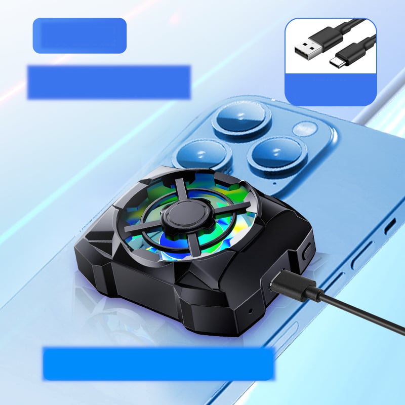 H15 didelio oro srauto mobiliojo telefono aušintuvas, G6 oro srauto galinio aušinimo spaustukas, FS01 dviejų ventiliatorių aušintuvas