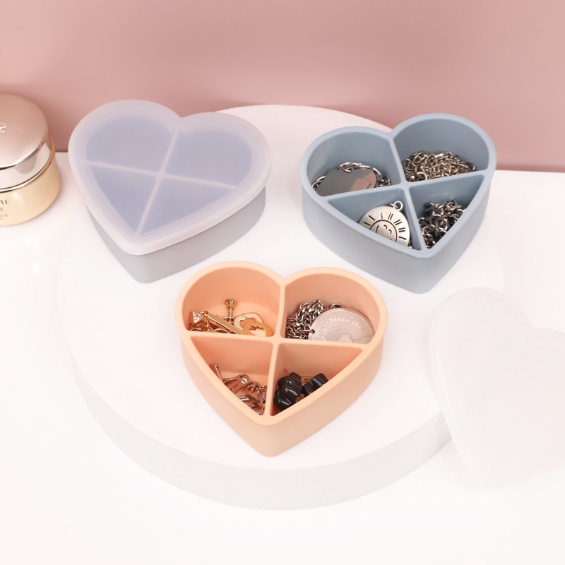 Silikona rotaslietu kastīte — rotaļīgs karikatūras stils, cieta konstrukcija