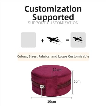 Cutie pentru bijuterii • Stil european • Cutie de bijuterii portabilă pentru călătorii • Model: Lx–je–r1 • Material: Altul • Duritate: Dura • Stil: Lux accesibil