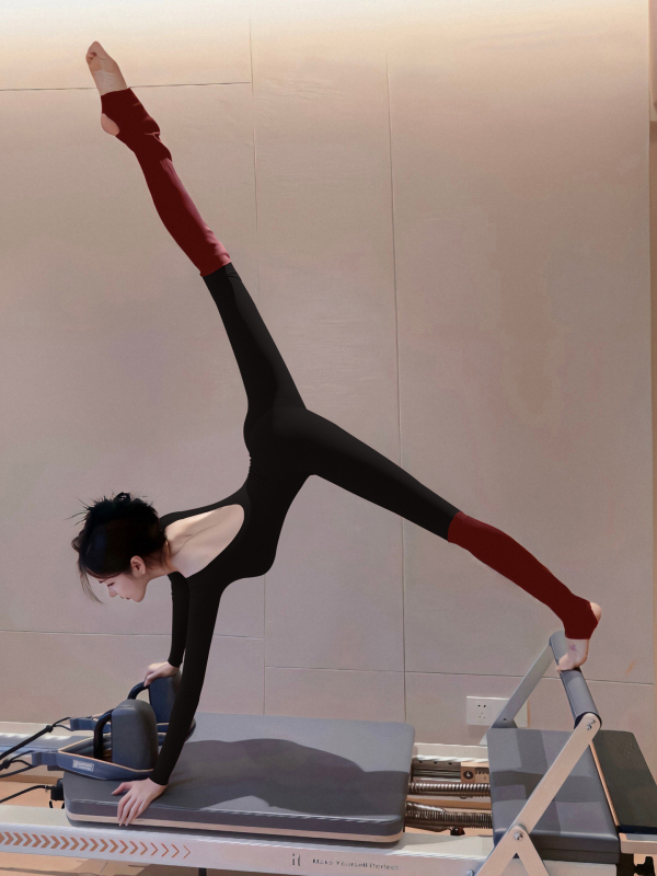 Set de yoga pentru femei, costum dintr-o singură piesă, mâneci lungi, croială Slim, căptușit cu fleece, pentru toate sezoanele, 75% nylon/poliamidă, 25% lycra